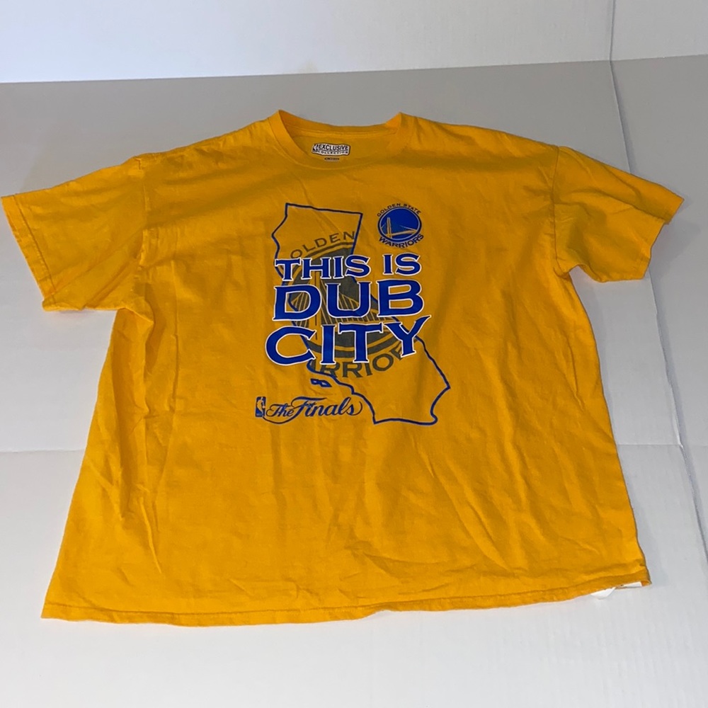 Exclusive Collection Golden State Warriors NBA Unisex Adult XL Short Sleeve Tee